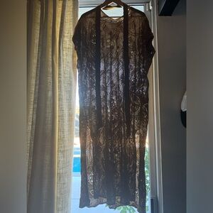 Gorgeous Misha & Puff Odille Midi Dress Pima Cotton with belt. VGUC.